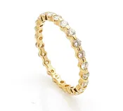 14k Diamond Eternity Band .84 tct