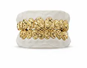 Diamond Dust - Diamond Cut Gold Grillz - DQ1012