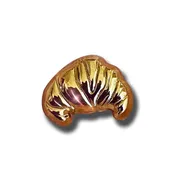 Enamel Pin - French croissant | Lilly Baik