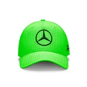 Mercedes AMG Petronas F1 2023 Special Edition Kids Lewis Hamilton Silverstone GP Hat- Youth Green