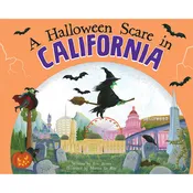 A Halloween Scare in California: A Trick-or-Treat Gift for Kids  – Picture Book