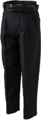 Bocaccio Mens Black Classic fit Pleated Dress Pants