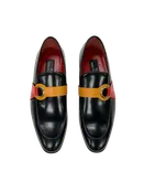 Black Ring Loafers