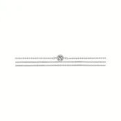 0.04 Ctw. Diamond Bracelet in Sterling Silver