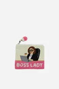 Boss Lady Beaded Coin Pouch
