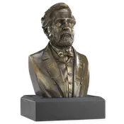 6 Inch Robert E. Lee Bust (Bronze)  SC-001-038