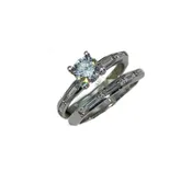 Diamond Wedding Set