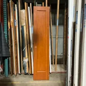 17 1/4 x 77 1/2 interior single panel right swing door