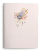 2024 Soft Watercolor Flex Cover Planner