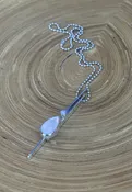 N51 Mother of Pearl Necklace — Lilly Barrack  Seasoned artist, Lilly Barrack, has been designing hand-made sterling silver gemstone jewelry for more than three decades. The Lilly Barrack’s three store locations (two in Albuquerque, NM, and one in Scottsdale, AZ.) carry exclusive gift items and designs from upwards of 60 unique artists.