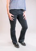 Cello Black Pull-On Flare Jeans