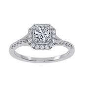 10K 0.50CT Lab Grown Promise Ring 70861