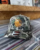 Camo Duck Snap Back — Lucky Records Miami