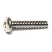 #10-24 X 1 Stainless Steel Phillips Pan Head Machine Screws - 18-8 Coarse Thread