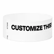 1" Custom Tyvek Wristbands