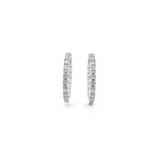1.00 ctw. Inside/Out Hoops