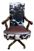 Hacienda Cowhide Office Chair