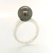 12mm Cook Island Pearl Sterling Ring