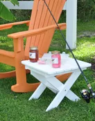 18″ Folding Square Side Table