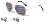 American Flag Aviator Sunglasses