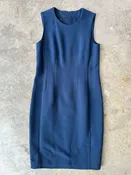 AKRIS punto women Dress Blue 6