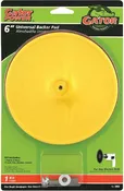 6 Inch Plastic Backing Pad 1/4 Inch Arbor 3000 Rpm Model 3052