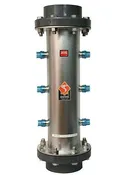Aqua Ultraviolet VIPER 1,200W UV Sterilizer, Stainless Steel Housing, 6" Outlets, With Flow Switch, 220V
