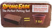 2 Gal Coco Coir Brick, Makes 2 gals Potting Soil for seedlings, Rooting, Vegetables, Berries, Roses, Orchids, House Plants, hydroponics, Worm Farms, Animal Bedding - Spongease
