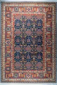 10'2"x14'7" Bijar, Tribal