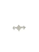 14k 0.25cttw White Gold Diamond Fancy Ring