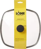 10.5" Square glass lid and cover