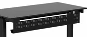 48" Desk Cord Management Tray and Cable Raceway - Black