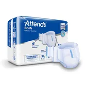 Attends Dermadry Plus Briefs Moderate Absorbency XL 58″-63″W 60/Case