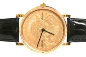 Corum Coin Automatic Watch 1896 Liberty $20 Gold Coin