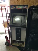 ARCADE CABINET WITH MONITOR