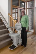 Elite Straight Indoor Stairlift (400lb Capacity) - Bruno