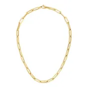 14k Gold Paper Clip Chain