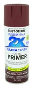 2x Ultra Cover Flat Red Spray Paint Primer 12 Oz.