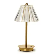 Acrylic Shade Cordless Table Lamp