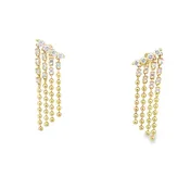 Diamond Chandelier Drop Earrings