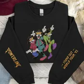 A Goofy Movie Embroidered Sweatshirt, Powerline Stand Out Tour Sweaters, Disney 90s Cartoon