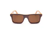 Aguadulce Polarized Maple Wood Sunglasses