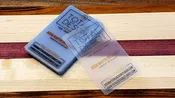 30mil Frosted Plastic Business Cards