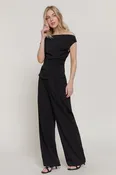 Black Asymmetric Top Set