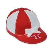 '21' Club Red & White Jockey Cap Bottle Opener