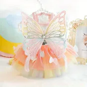 Butterfly Princess Dress For Dogs