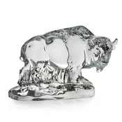 American Bison Glass Art