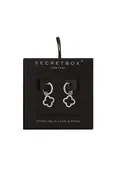 14K Gold Dipped Clover Drop Earrings