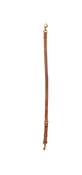 1" Natural Harness Leather Tie Down Strap