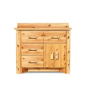 36 inch Rustic Bathroom Vanity with Drawers